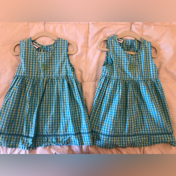 OshKosh B'gosh Other - Adorable TWIN matching dresses Like New OshKosh 3T